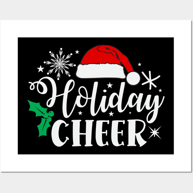 Holiday Cheer Wall Art by MZeeDesigns